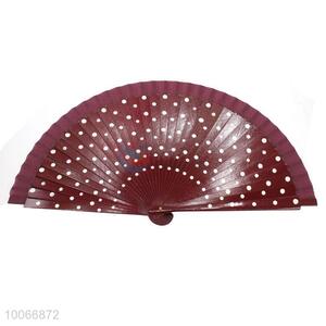 Wholesale folded wooden fan hand fan