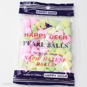 Heart-shaped Colorful Refined Naphthalene Moth Balls for Closet