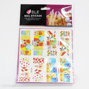 Cute Summer Fruit Printed Nail Art Stickers