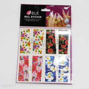 Flower Printing Beauty Nails Posters