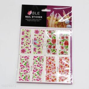 Fashion Nail Art Accessories Printed Nail Stickers