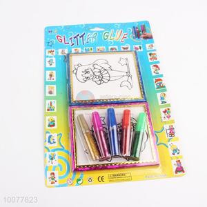 Hot sale glitter drawing picture/toys for kids