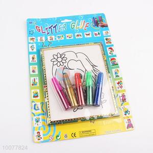 Low price glitter drawing picture/toys for kids