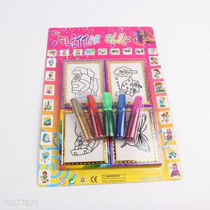 Wholesale glitter drawing picture/toys for kids