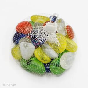 High Quality Colourful Glass Marbles Pebble
