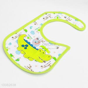 Crocodile embroidery baby saliva towel