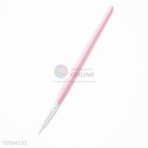 1 Pcs Pink Handle Plastic Eyeliner Brush