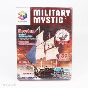 Intelligent Educational Military Mystic Ship 3D Puzzle