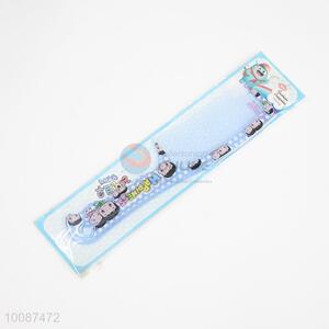 Low price fashion printed light blue plastic combs/hair combs