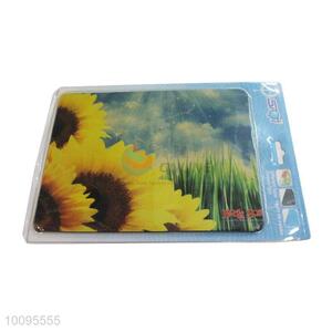 Top Selling Durable Mouse Pad with Sunflowers Pattern