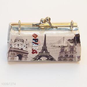 Portable lady clutch bag/party bag/purse with matal chain