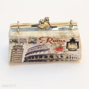 New arrival cheap clutch bag/party bag/purse with matal chain