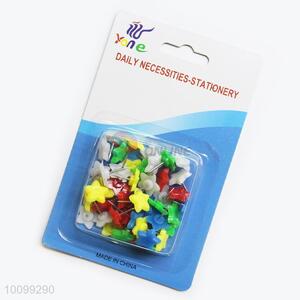 30pcs Colorful Five-pointed Star Shaped Pushpins Set