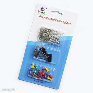 China Wholesale Binder Clips, Pushpins and Paper Clips Set
