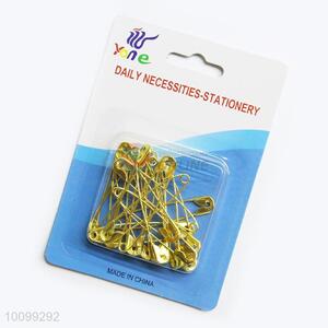 15pcs Golden Head Pins Set