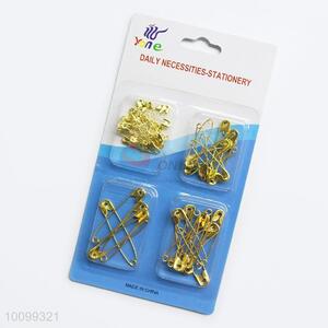 Golden Head Pins Set