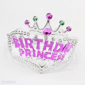 Fancy birthday princess crown and tiaras