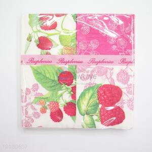 Blaeberry printing paper handkerchief/facial tissue
