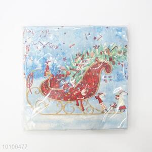 Christmas gifts printing paper handkerchief/facial tissue