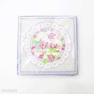 Exquisite flower printing paper handkerchief/facial tissue
