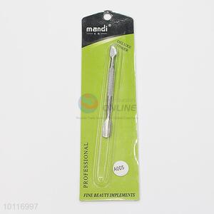 New Stainless Steel Manicure Nail Art Cuticle Pusher