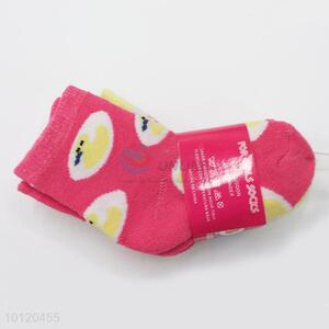 Pretty Cute Embroidery Socks Warm Napped Hosiery
