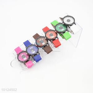 Cheap promotion quartz watch with big dial plate