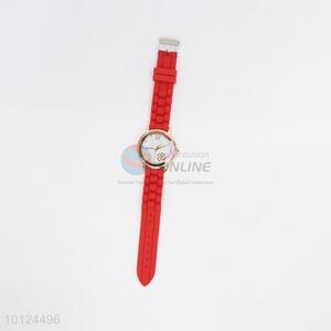 Hot sale jewelry accessories lady red watches