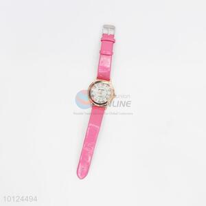 Latest Design Pink Wrist Watch