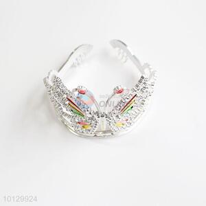 New Products Plastic Girl Party Butterfly Crown Tiaras