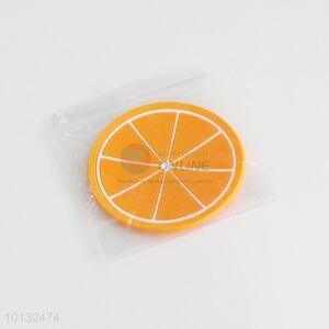 Orange shaped cup mat for sale