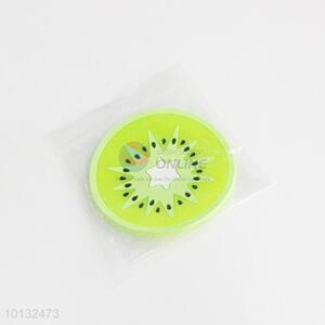 Kiwi berry shaped cup mat for promotions