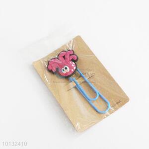 Rose red octopus bookmark/paper clip