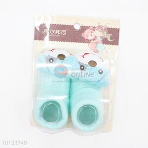 Eco-friendly 3d dog cotton baby socks