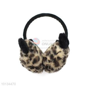 Leopard Print Winter Warm Plush Earmuff