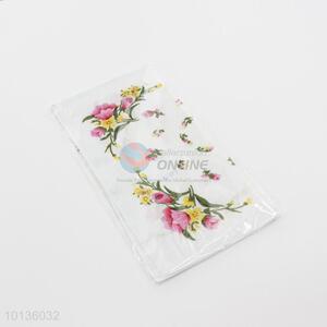 Professional Flower Printed Handkerchief for Women