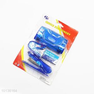 Low price blue stapler set