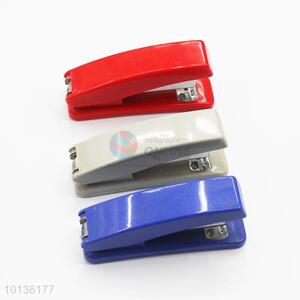 Cool low price 3pcs red/gray/blue staplers