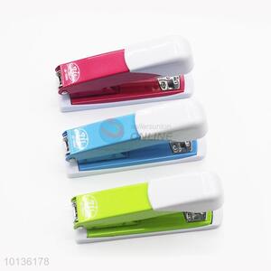 Hot sales lovely 3pcs red/blue/green staplers