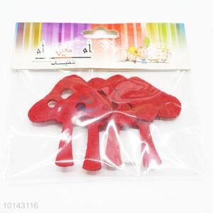 Red mushroom adhesive craft set/DIY non-woven decorative craft