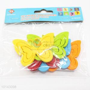 Butterfly adhesive craft set/DIY non-woven decorative craft