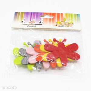 Good quality dragonfly adhesive craft set/DIY non-woven decorative craft