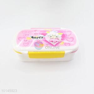 Lovely style lunch box plastic bento box
