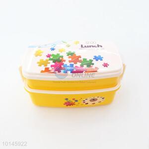Creative life printing plastic bento box for lunch