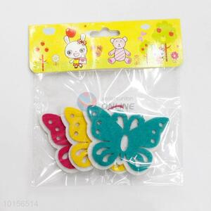 Factory Direct Butterfly Shaped Nonwovens Crafts with Various Colors