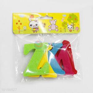 Latest Arrival Letters Shaped Handmade Nonwovens Crafts