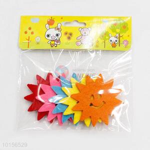 Best Selling Sun Shaped Handmade Nonwovens Crafts for Decoration