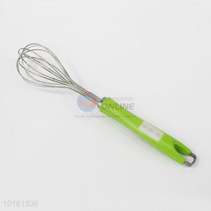Hot Sell Stainless Steel Egg Whisk with Plastic Handle