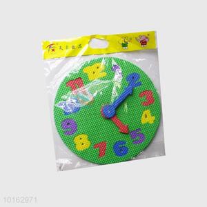 Hot Selling DIY Toys EVA Clock Puzzle For Kids