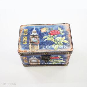 London Big Ben Printe 2 Pieces Jewlery Box/Case Set